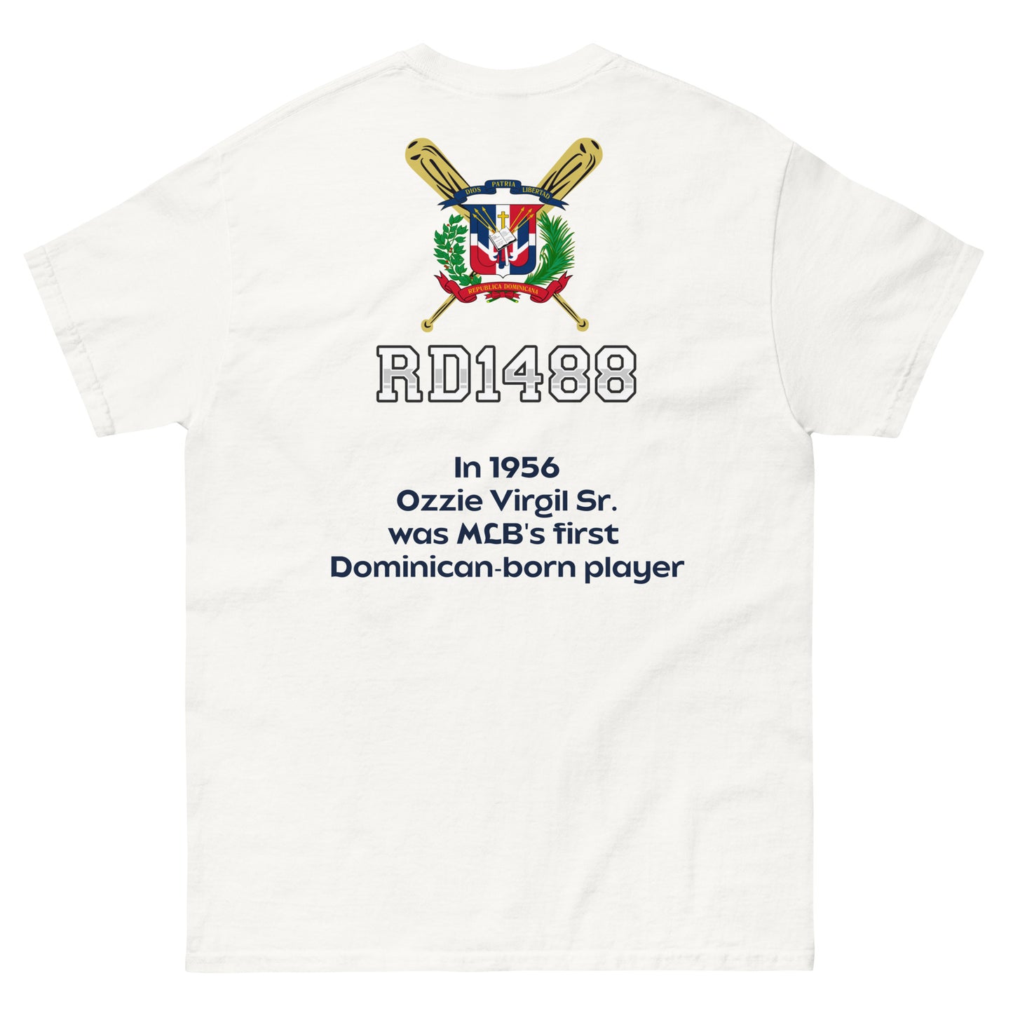 Memory of Ozzie Virgil Sr. Unisex classic tee (English)