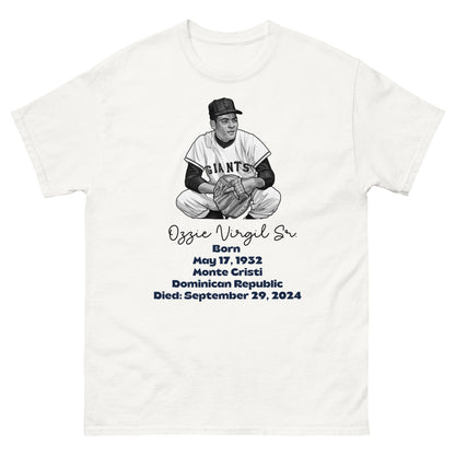 Memory of Ozzie Virgil Sr. Unisex classic tee (English)