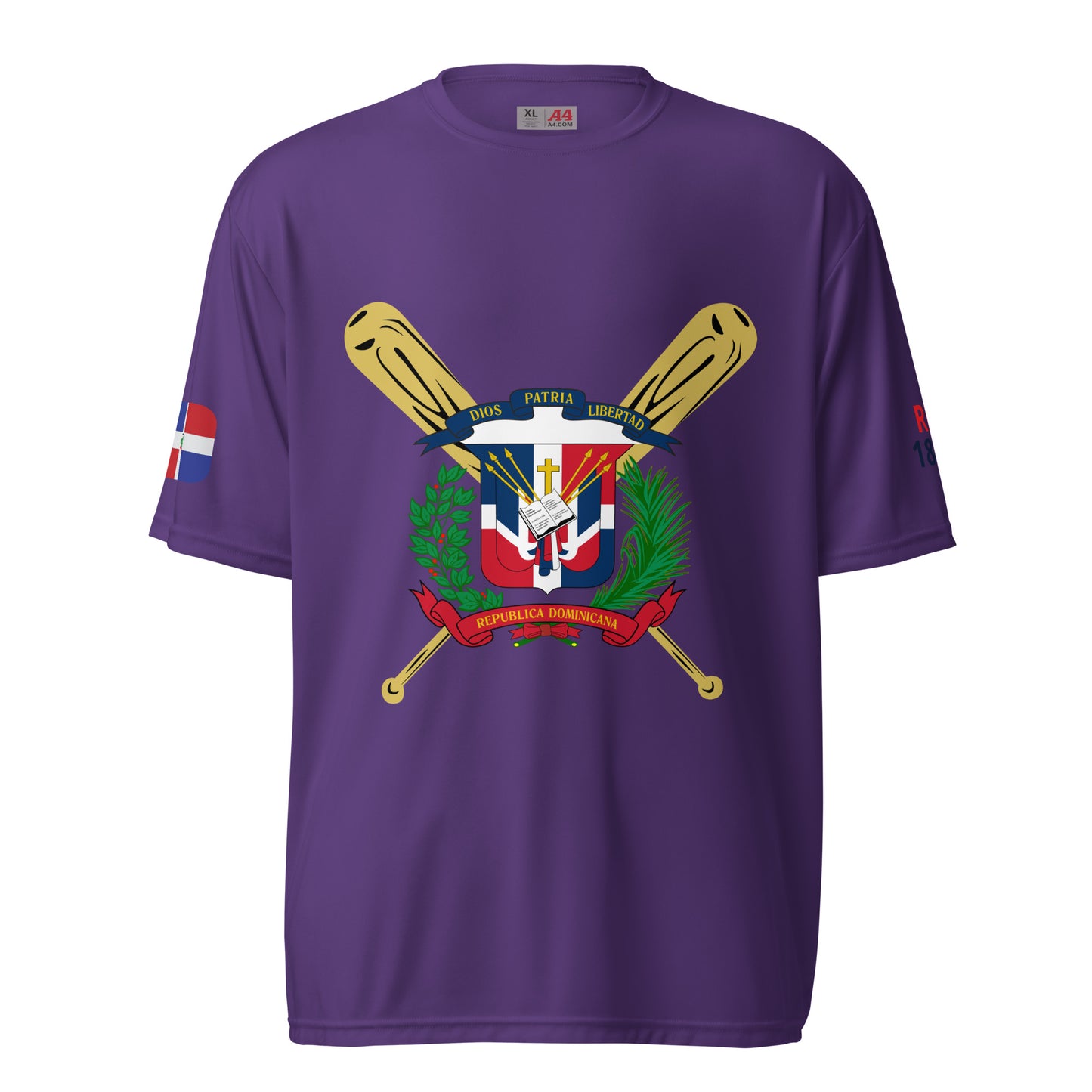 T-shirt ras du cou unisexe RD 1844 Baseball Seal