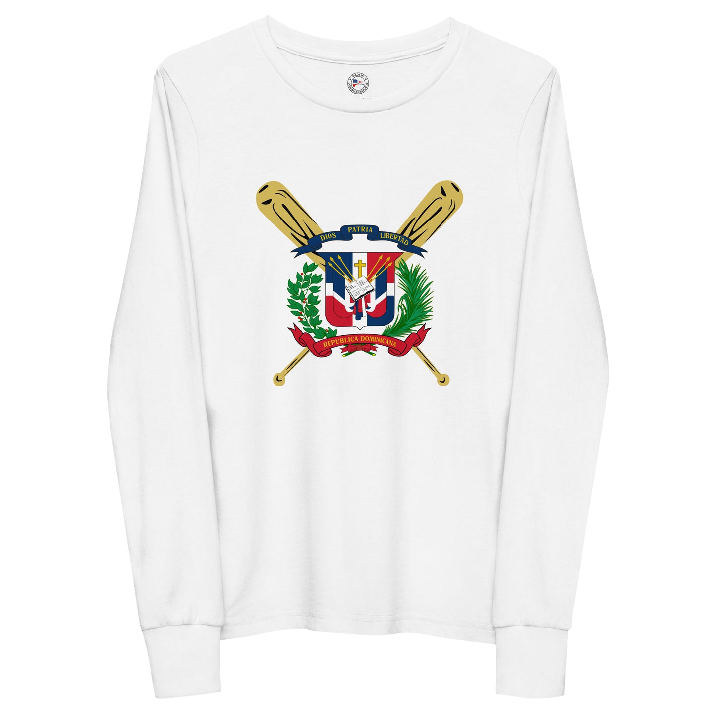 RD 1844 Baseball Seal Youth long sleeve tee